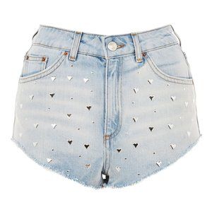 Topshop 💕heart-studded shorts NWT